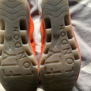 Fly London Poppy Orange Shoes